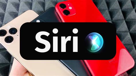 How To Use Siri Iphone 11 Iphone 11 Pro Iphone 11 Pro Max Youtube
