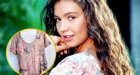 Thalía Recordó A Marimar Luego De 28 Años Usando El Famoso Vestido De