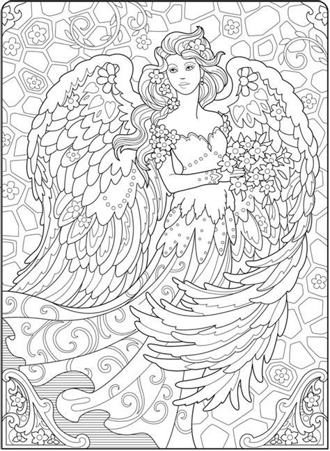 Angel lightfoot story book holiday crafts 2006 reindeer coloring page. Pin by Doritush on Fantasia (With images) | Angel coloring pages, Coloring pages, Fairy coloring ...