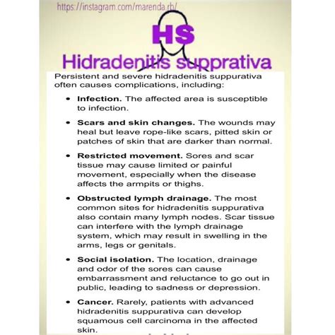 Hidradenitis Chronicskindisease Hidradenitissupprativa