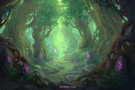 Magical Forest Path By Nele Diel On Deviantart