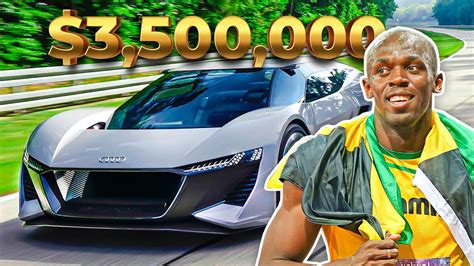 Inside Usain Bolts Car Collection 2021 Edition Youtube