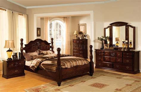 35.75 h x 55.5 w x check them out to know how this best bedroom furniture reviews change your entire home environment. CM7571 Tuscan II Bedroom in Glossy Dark Pine w/Options