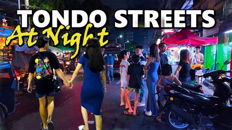 Night Scene Walk In Tondo Manilas Notorious Streets 4k Youtube