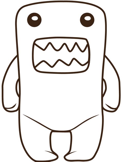 Domo Coloring Pages Clip Art Library