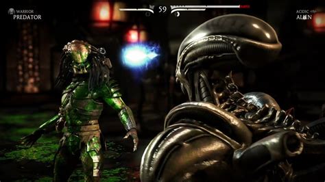 Mortal Kombat Xl Alien Vs Predator Hard Youtube
