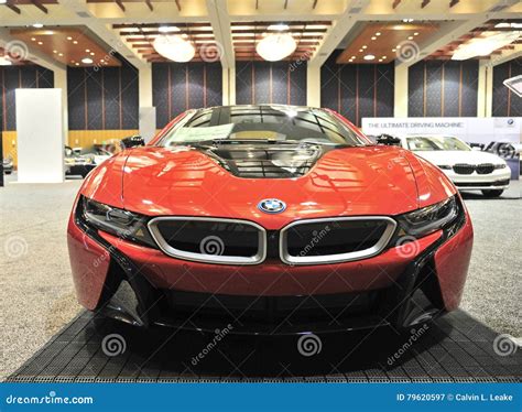 Bmw I8 Sports Car Front View Editorial Photography Image Of Alpina