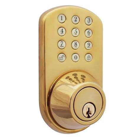 Keyless Entry Deadbolt Door Lock With Electronic Digital Keypad