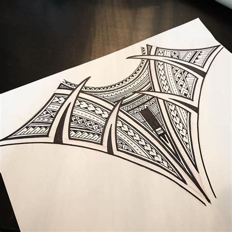 Toos투스 On Instagram Drawing~ Polynesian Tattoo Tattoos 폴리네시안타투