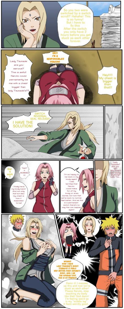 Naruto And Tsunade Body Swap Alternative Ending By Body Swap