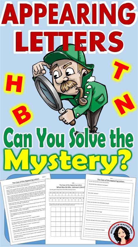 With particularly difficult readings, see if you can. Mystery Activity Fun Reading Passage with Worksheets | Reading passages, Fun reading activities ...