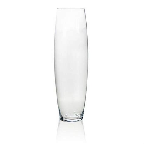 60cm Tall Cylinder Clear Glass Flower Vase Decoration Home Wedding Decor Party For Sale Online