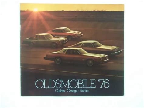 Oldsmobile Cutlass Omega Starfire Original Dealer Sales Brochure Picclick