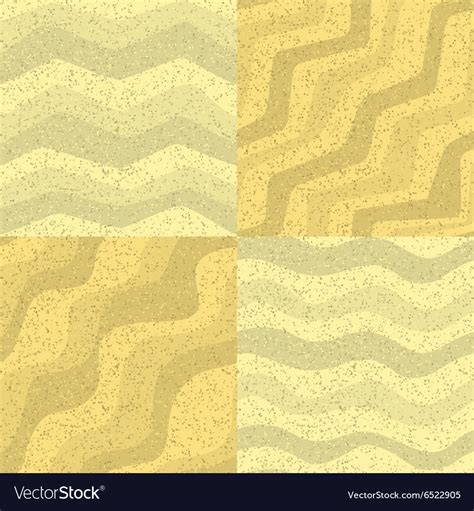 Set Of Seamless Sand Texture Royalty Free Vector Image