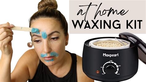Diy At Home Wax Kit By Maxpearl Only 25 Quick And Easy Hair Removal Anywhere On Your Body