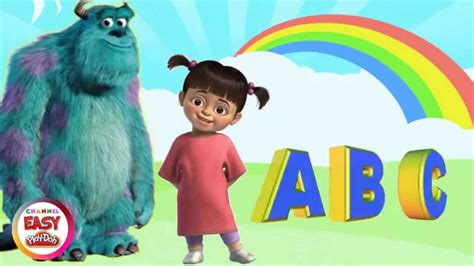 Learn The Alphabet Abc With Monsters Inc Boo A B C D E Free Download
