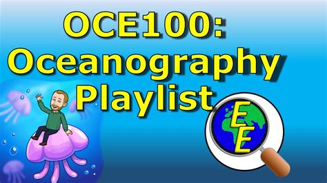 Oceanography Playlist Intro Youtube