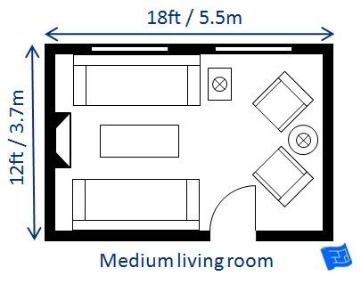 I keep thinking its awfully long and narrow and not sure what the benefit would be, as well it would limit how we can rearrange furniture. What is the average size of a living room? - Quora