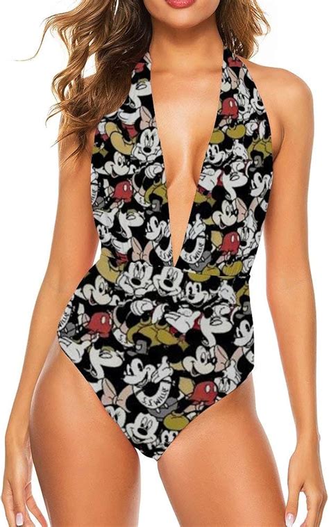 Amazon Com Mickey Mouse Dance Bikini Swimsuit For Women My Xxx Hot Girl