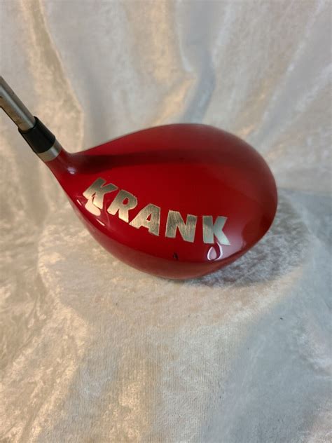 Krank Red Hot Chili Pepper 460r Titanium Driver Golf Club 9 Deg Lh Pristine Ebay