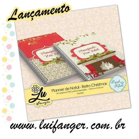 💛 Lançamento Printable Com Papelfofuraprintables 💛⠀ 💛 Planner De Natal Retro Christmas 💛 💛