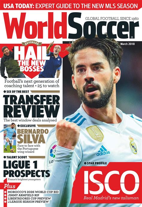 World Soccer Magazine March 2018 Back Issue