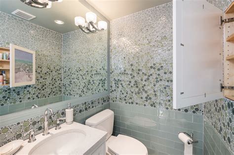 West Seattle Powder Room Transitional Powder Room Seattle By