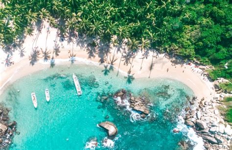 Praias da Colômbia as melhores praias do Caribe colombiano