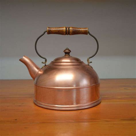 Vintage Revere Ware Copper Tea Kettle Ma And Pas Attic