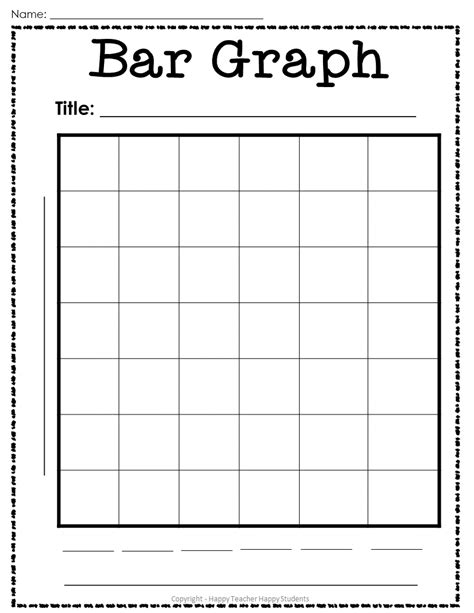 Blank Bar Graph Paper For Kids