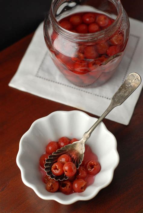Homemade Maraschino Cherries Sour Cherry Recipes Cocktail Recipes Easy Paleo Drinks