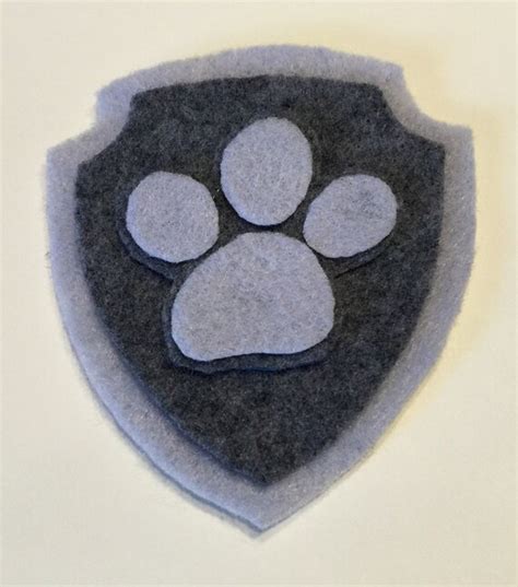Paw Patrol Chase Rocky Inspired Pup Tagpup Badgepaw Patrol Etsy