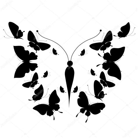 Butterfly Vector Silhouette
