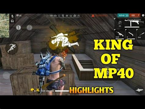 Eventually, players are forced into a shrinking play zone to engage each other in a tactical and diverse. FREE FIRE | KING OF MP40 | GAMEPLAY HIGHLIGHTS !! - YouTube