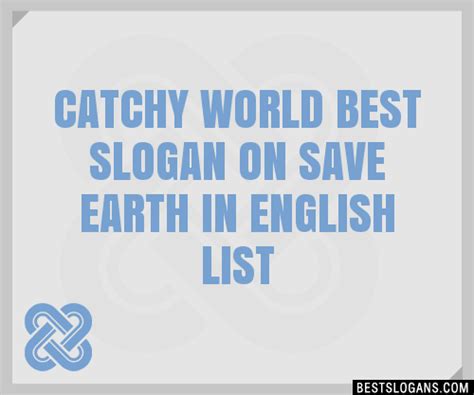 40 Catchy World Best On Save Earth In English Slogans List Phrases