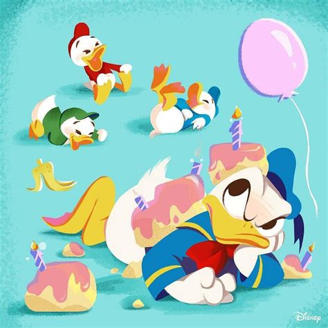 Happy Birthday Donald Duck Disney Happy Birthday Disney Disney Cuties