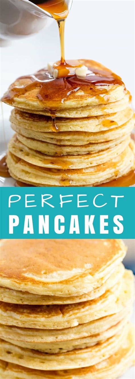 You want to make biscuits fast, but you discover that you're all out of biscuit mix (or flour.i'm guilty of this one)! The Perfect Homemade Pancake Recipe is easy to make with ...