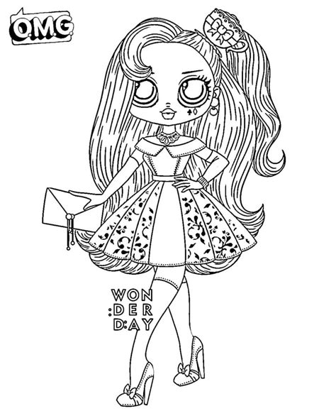 Lol Omg Coloring Pages Printable Kitty K