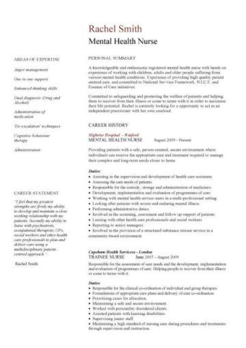 nursing cv template nurse resume examples sample