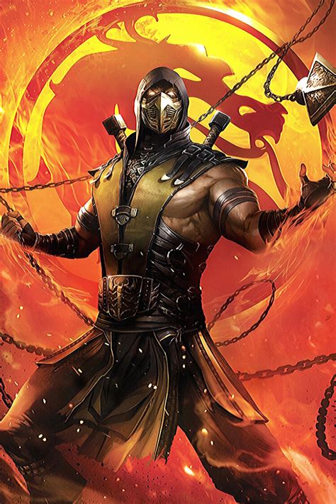 Scorpions Scorpion Mortal Kombat Mortal Kombat Art Raiden Mortal Kombat