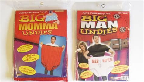 Big Momma Undies Granny Panties Or Big Man Undies Underwear Gag T