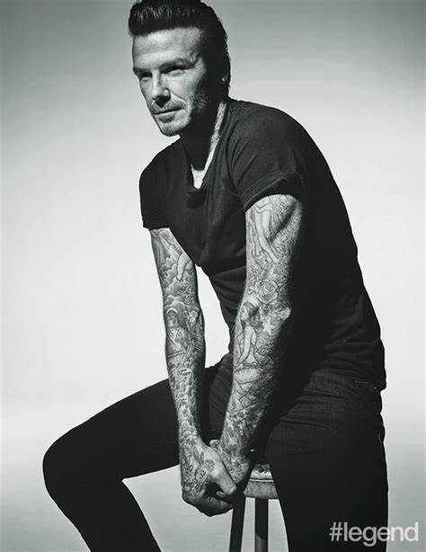 David Beckham Smoulders As He Looks Sultry And Sexy In New Magazine