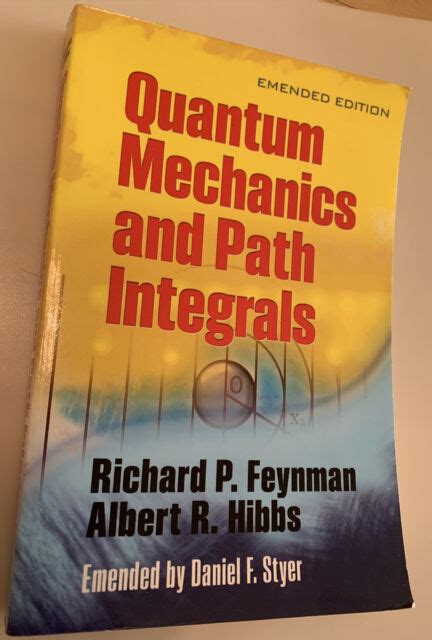 Dover Books On Physics Ser Quantum Mechanics And Path Integrals By