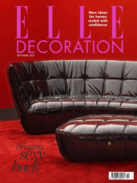Elle Decoration Uk 092022 Download Pdf Magazines Magazines