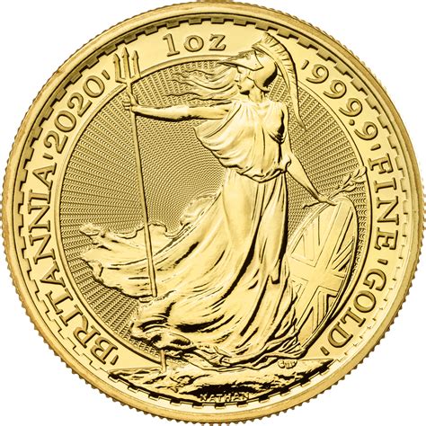 Britannia 2020 1 Oz Gold Bullion Coin The Royal Mint