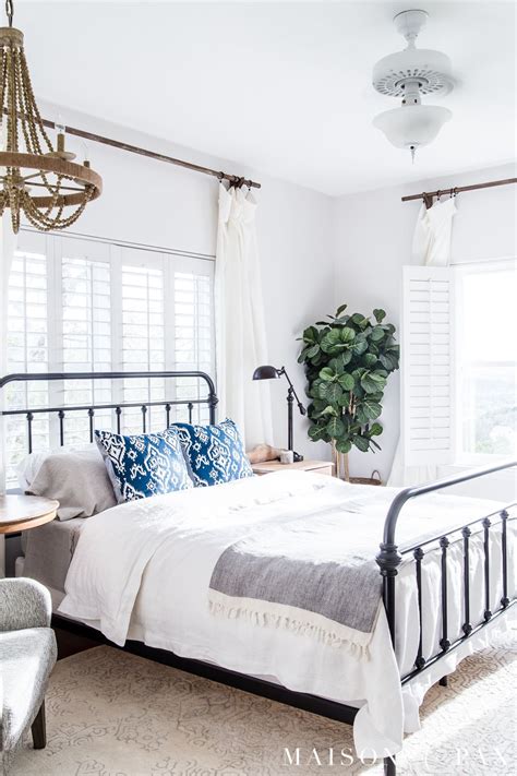 Simple Master Bedroom Decorating Ideas For Spring Maison De Pax