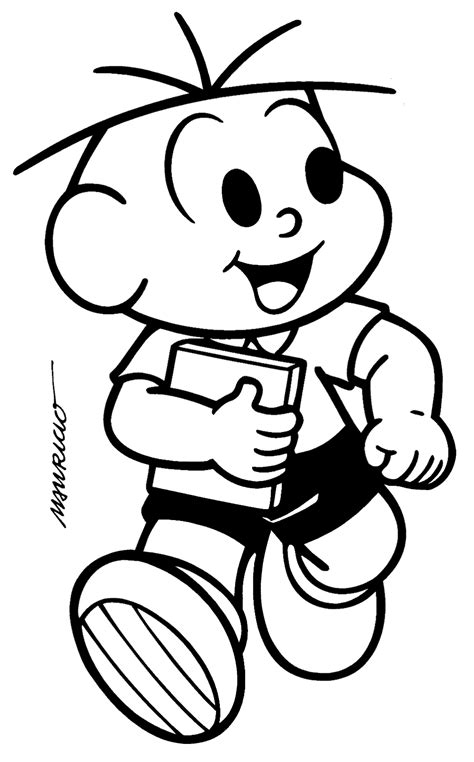 Acá encontrarás también las mejores imágenes tumblr de. Jogos da Moranguinho: Desenhos do cebolinha para pintar