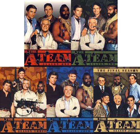 The A Team Complete Series 5 Pack Boxset On Dvd Movie