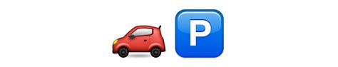 Car Park Emoji Meanings Emoji Stories