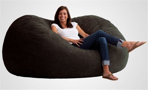 The perfect beanbag chair, says one reviewer who had been looking for months. she describes it as big enough to hold an oversize adult, an average teen or two little ones. The Fuf Memory Foam Oversized Beanbag Chair